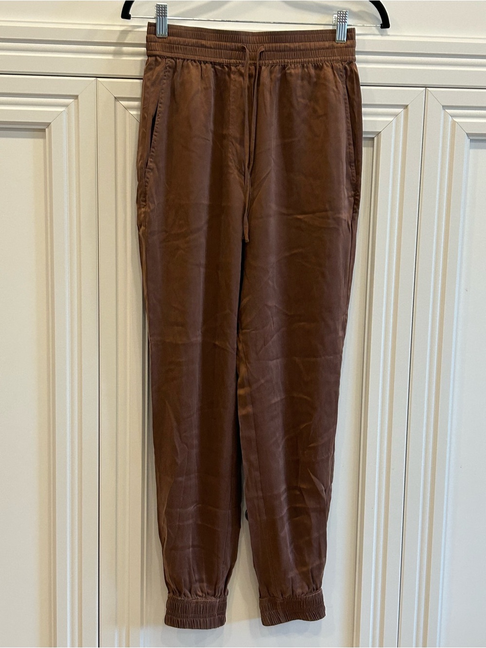 100% silk women’s joggers